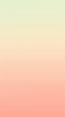 Poster - A smooth gradient showcases a blend of light green transitioning to soft peach, creating a tranquil and soothing visual effect, wallpaper for phone