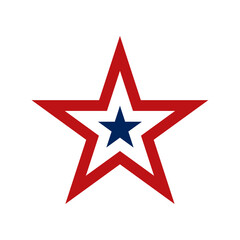 USA star icon