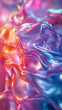 © Masterpieces - iridescent liquid texture background