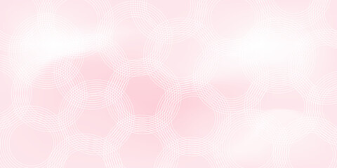 Wall Mural - Bright and soft pink background. Holographic gradient banner design