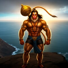 Wall Mural - Lord Hanuman