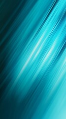 Poster - Abstract teal motion blur background with streaks, smooth gradient texture. Digital art concept