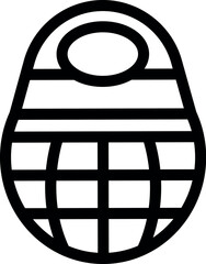 Poster - black and white line art illustration of a cradle with canopy protecting newborn child