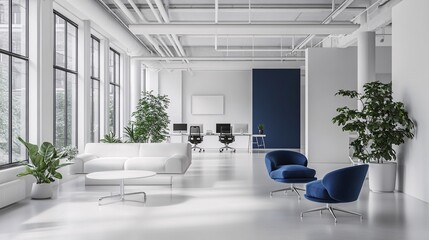 Wall Mural - Open-plan office decor