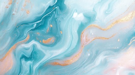 Abstract marble texture in pastel soft color with glitter sparkles with shimmering glitter details. Marble stone flat top view backgrounds