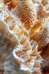 Poster - A detailed image of various types of shells, great for use in coastal-themed designs or as a background element