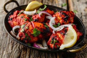 Canvas Print - Delicious Indian Tandoori Chicken