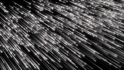 Aufkleber - White color digital abstract background with circles and lines. Different shades and thickness.