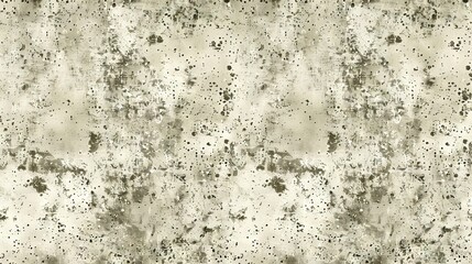 Poster -   Grimy wall with numerous black and white paint spots scattered across its surface