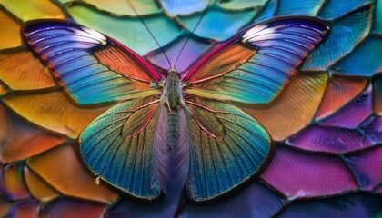 Wall Mural - close up butterfly