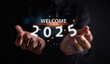 © Kiattisak - New Year 2025 countdown concept. merry christmas and happy new year, Planning and challenge strategy in new year 2025.