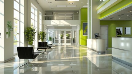 Poster - Modern Lobby Interior Design