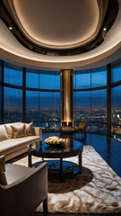 Wall Mural - A luxurious penthouse suite