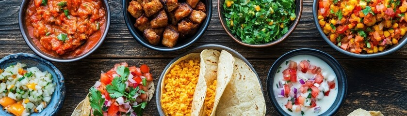 Poster - mexican dishes