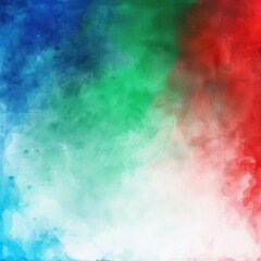 Poster - A vibrant abstract background featuring blended colors of blue, green, and red, perfect for creative projects and designs. Commercial use, 300 dpi