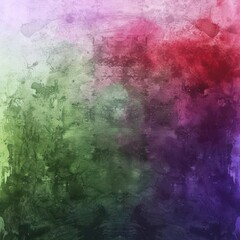 Poster - A vibrant abstract background featuring gradient hues of green, purple, and red, perfect for creative projects and designs.  Commercial use, 300 dpi