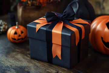 Wall Mural - halloween gift box