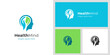 © Agung - psychology health mind logo icon design for medical healer consult vector logo illustration