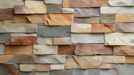 Poster - Stone Wall Texture Background.