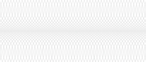 Poster - abstract monochrome grey wavy cross line pattern design can be used background, banner, poster.