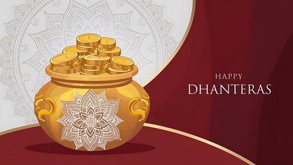 Dhanteras, Banner, Story. Poster, Social Media Poster.
