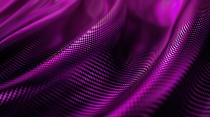 Wall Mural - An abstract background of carbon fiber weaves in a luxurious purple shade, blending technology with a touch of elegance for any digital workspace.