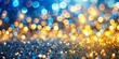 © Jane Studio - Abstract background of bokeh with softly blurred golden and blue lights, creating a magical effect, bokeh, abstract, background, lights