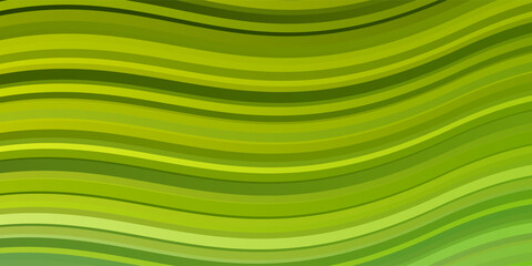 Wall Mural - Light Green, Yellow vector template with wry lines.