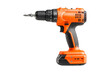 © EmBaSy - Orange Cordless Drill with Black Handle