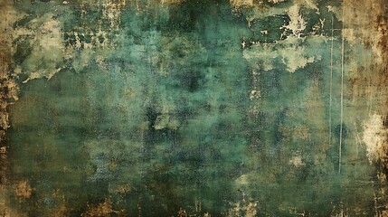 A textured background featuring a blend of teal and brown tones, perfect for artistic and vintage design projects. 