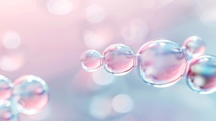 Poster - tack-sharp photo of soap bubble surface, iridescent colors, macro view,