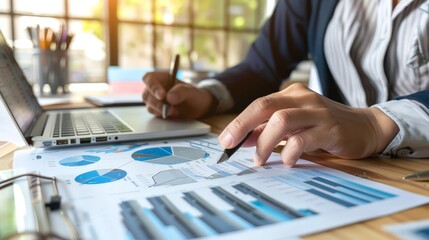 Poster - Profit margin analysis: How do businesses analyze profit margins to assess efficiency and profitability