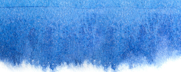 Poster - blue abstract watercolor macro texture