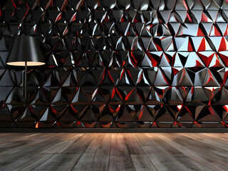 3d black and white abstract,black and white interior background,3d abstract geometric pattern,abstract geometric background,red and black background,3d design of a modern building