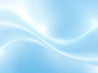 Aufkleber - A smooth gradient background of soft blue hues, featuring gentle curves that evoke a sense of calm and tranquility.