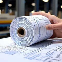 Sticker - thermal transfer paper coated paper used in thermal transfer pri