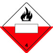 © 123levit - Spontaneously combustible sign. Hazardous material sign.