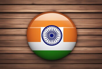 flag india background wooden illustration d indian country design earth national symbol concept space banner business three-dimensional travel patriotism