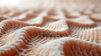 Poster - Textured Fabric Close-Up Captured in Soft Natural Light During Daytime