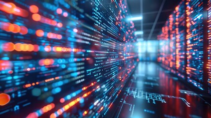 Fototapete - Article illustration for code quality and metrics. Generative AI.