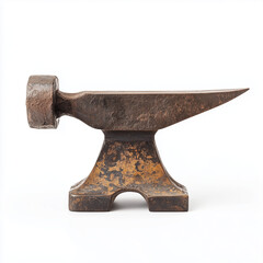 Anvil on a White Background