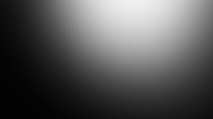 Poster - Black To White Gradient Background Abstract Smooth Color Transition