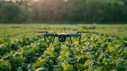 Poster - AI Powered Agricultural Drone Monitoring Crop Health and Providing Vital Data for Smart Farming