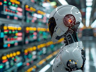 Poster - ai powered financial trading platform executing high frequency trades efficiently for optimal market