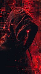 Poster - Poster design with a focus on cyber defense.