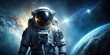 © Sujid - Astronaut in full space suit isolated on background, astronaut, space suit, isolated, background