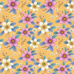 Wall Mural - Flowers pattern1282