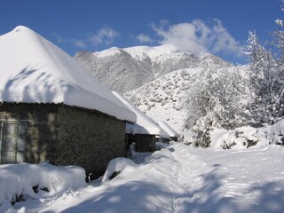 landscape in the mountains