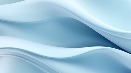 Poster - Elegant light blue gradient banner with subtle wave 