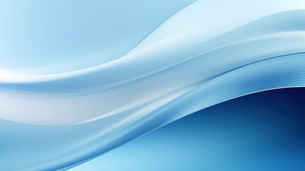 Poster - Light blue gradient abstract banner background 